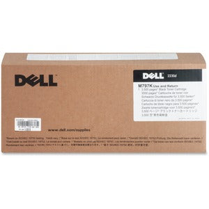 Watch This Item Dell Original High Yield Laser Toner Cartridge - Black - 1 Each