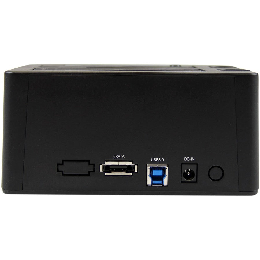 StarTech.com Dual-Bay USB 3.0 / eSATA to SATA Hard Drive Docking Station, 2.5/3.5