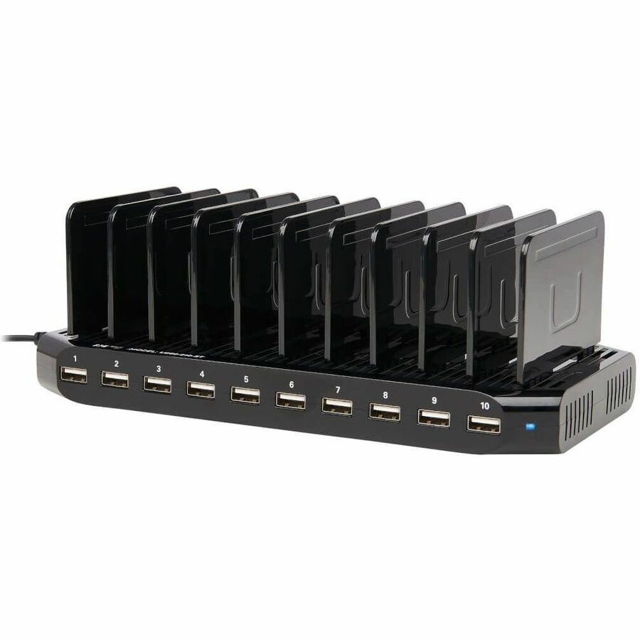 Cargador USB de 10 puertos 5 V 2,4 A