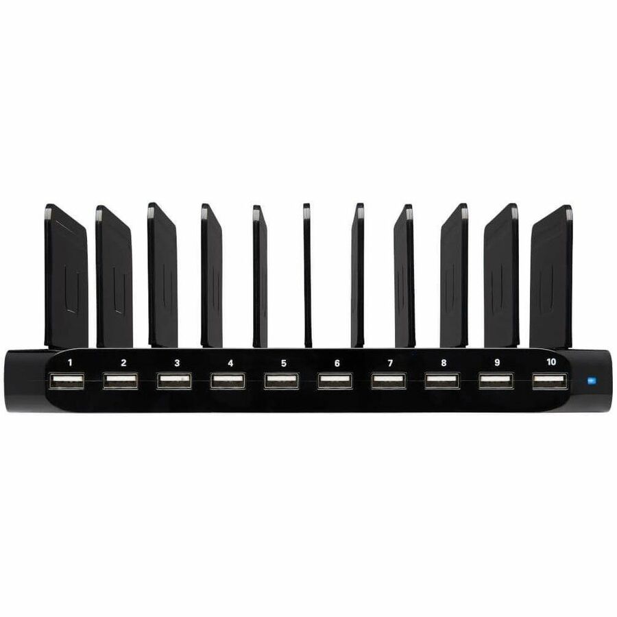 Cargador USB de 10 puertos 5 V 2,4 A