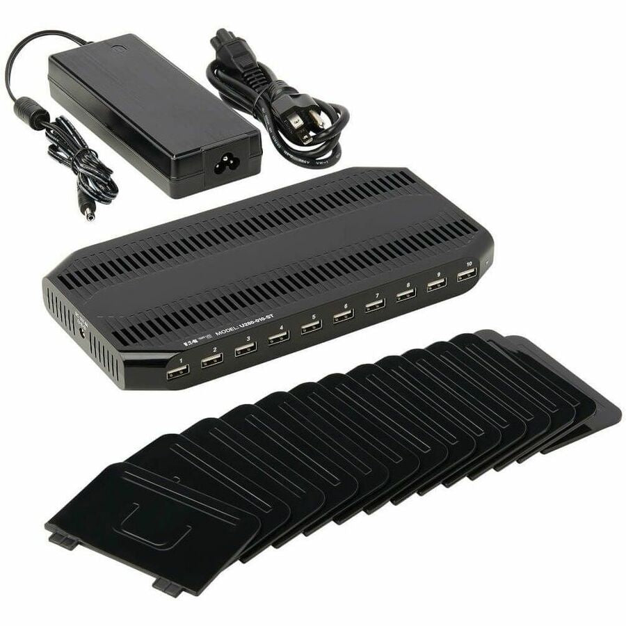 Cargador USB de 10 puertos 5 V 2,4 A