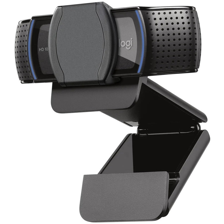 Logitech C920S Full HD Pro Webcam, 1080p/30fps Video Calling, Clear Stereo Audio, Light Correction, Privacy Shutter