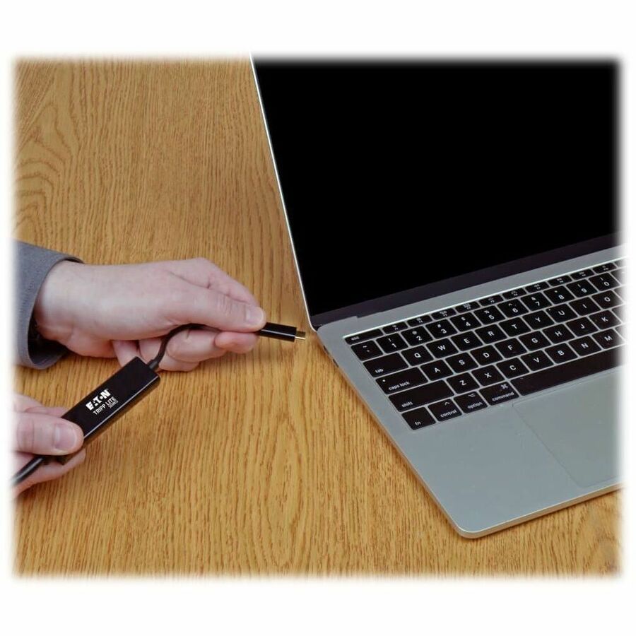 Eaton Tripp Lite Series USB-C to HDMI Active Adapter Cable (M/M), 4K 60 Hz, 4:4:4, HDCP 2.2, Mid-Cable Adapter, Black, 6 ft. (1.8 m)