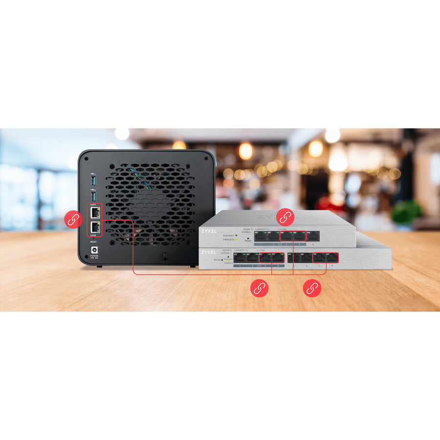 GbE POE Plus de 8 puertos sin ventilador