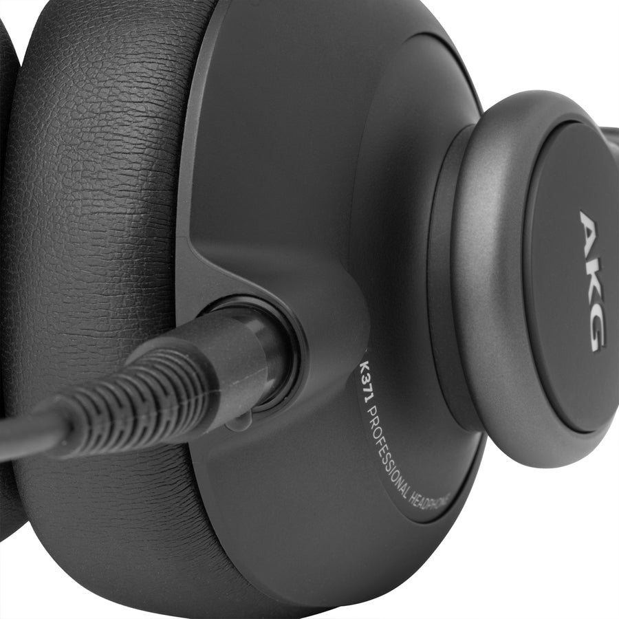 AKG K371-BT Over-Ear, Closed-Back Foldable Studio Headphones With Bluetooth