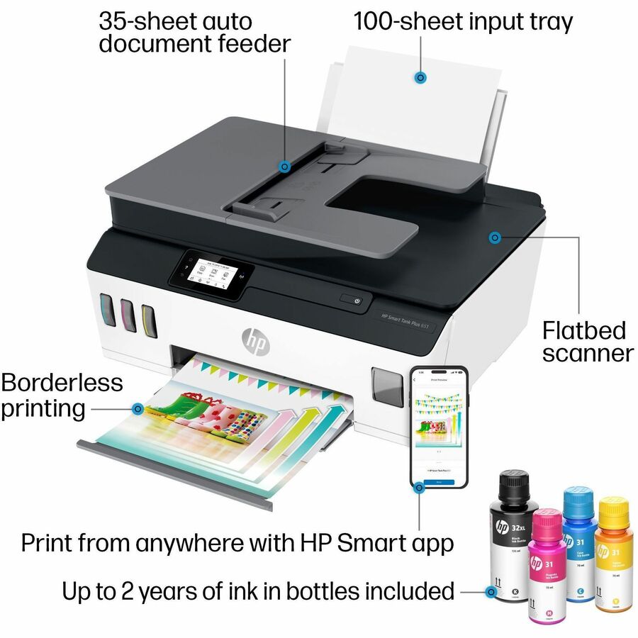 Smart Tank Plus 651 AiO Printe
