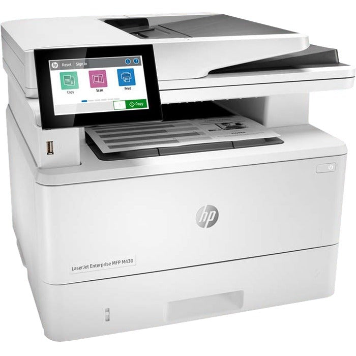 HP LaserJet M430f Laser Multifunction Printer-Monochrome-Copier/Fax/Scanner