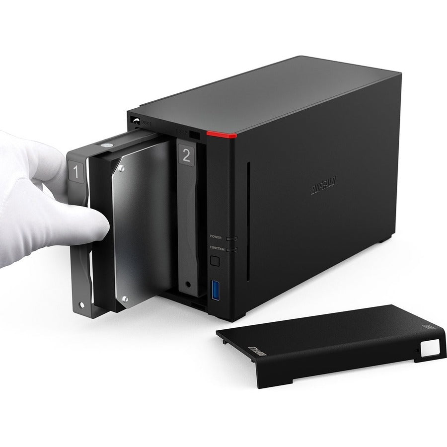 BUFFALO LinkStation 720 2-Bay Professional Network Storage 16TB (2x8TB) with Hard Drives Included