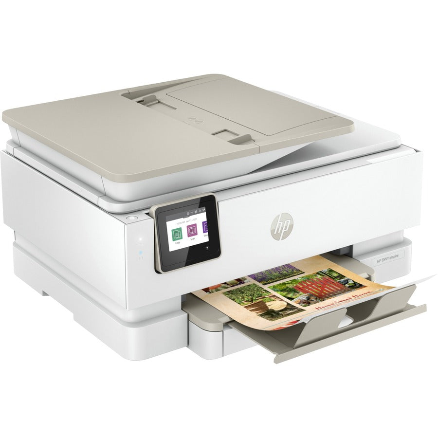 HP ENVY Inspire 7955e Inkjet Multifunction Printer-Color-Copier/Scanner-ppm Mono/10 ppm Color Print-4800x1200 dpi
