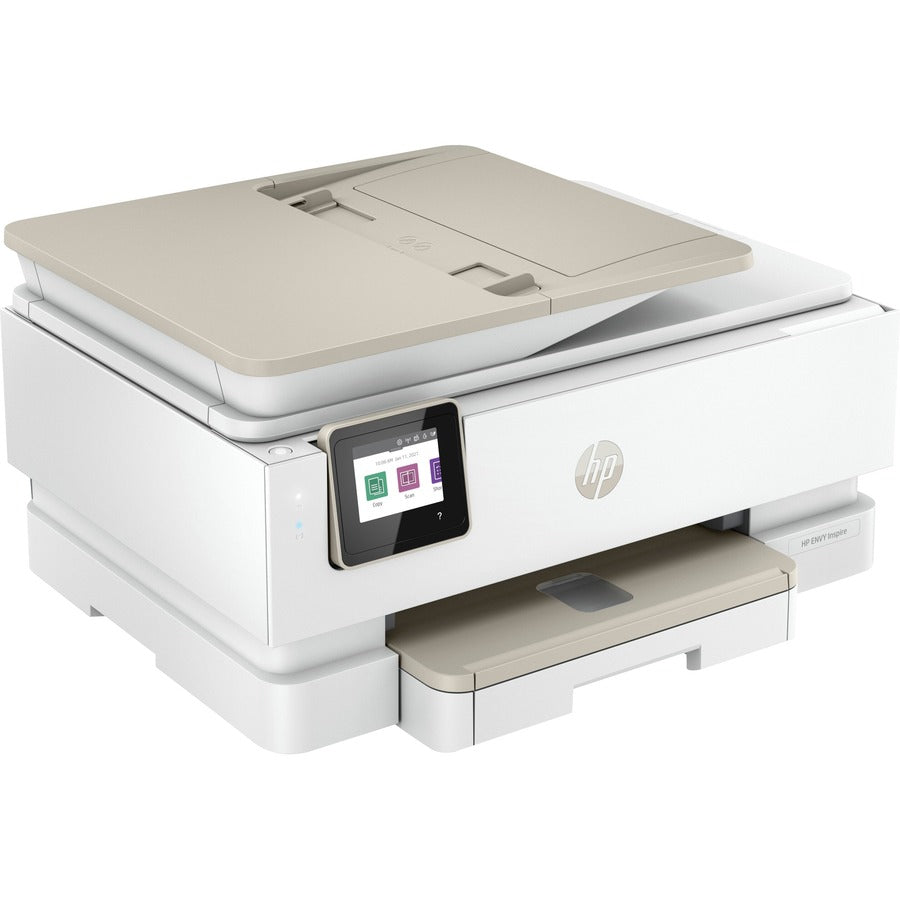 HP ENVY Inspire 7955e Inkjet Multifunction Printer-Color-Copier/Scanner-ppm Mono/10 ppm Color Print-4800x1200 dpi