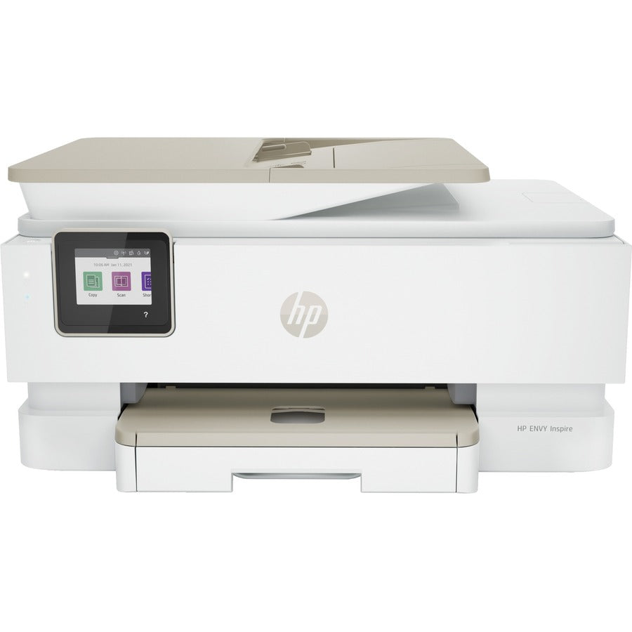 HP ENVY Inspire 7955e Inkjet Multifunction Printer-Color-Copier/Scanner-ppm Mono/10 ppm Color Print-4800x1200 dpi