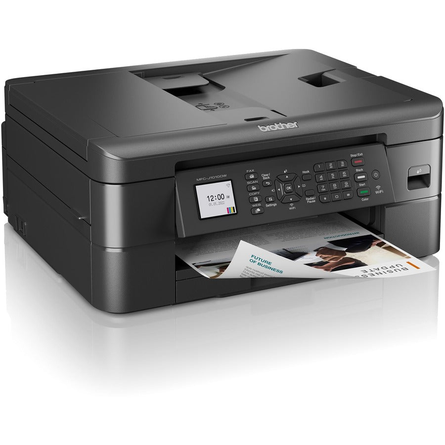 Brother MFC MFC-J1010DW Inkjet Multifunction Printer-Color-Copier/Fax/Scanner-17 ppm