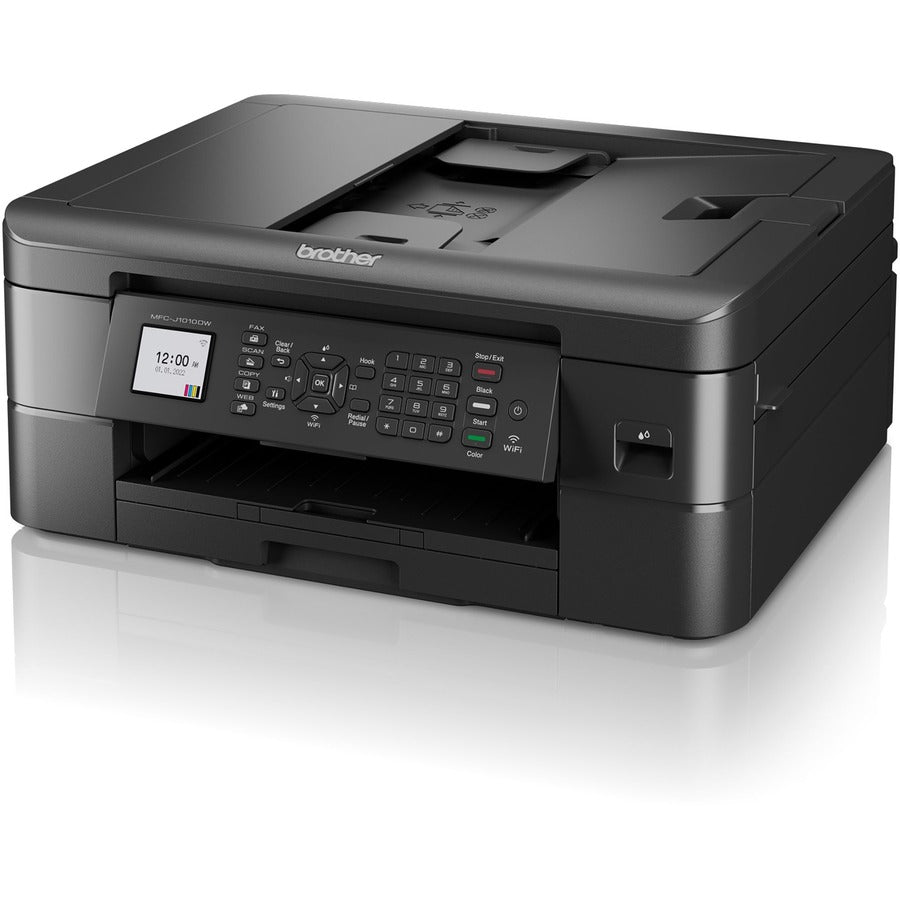 Brother MFC MFC-J1010DW Inkjet Multifunction Printer-Color-Copier/Fax/Scanner-17 ppm