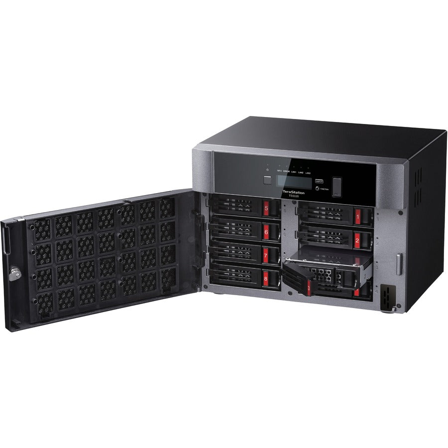 BUFFALO TeraStation 5820DN 8-Bay Secure Business Desktop NAS 64TB (8x8TB) w/ Hard Drives Included
