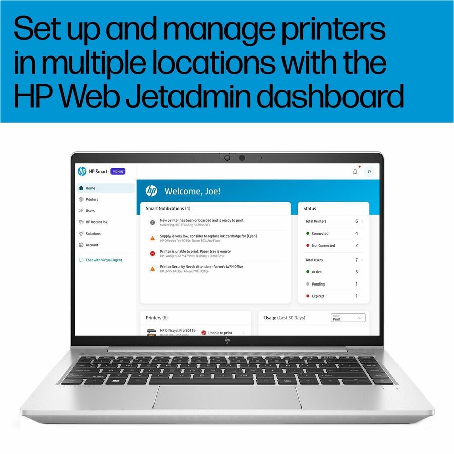 HP LaserJet Pro 4301fdw Laser Multifunction Printer - Color