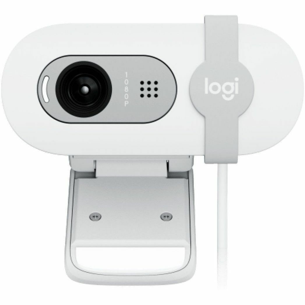 Logitech BRIO 100 Webcam - 2 Megapixel - Off White - USB Type A - 1 Pack(s)
