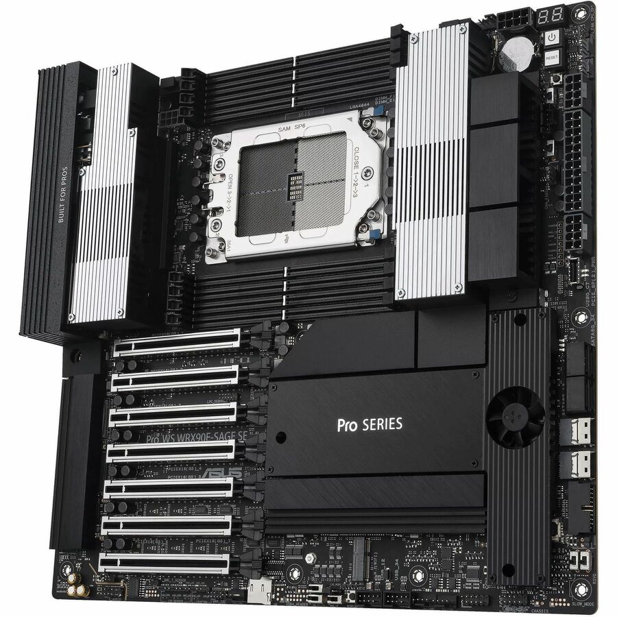Asus WS WRX90E-SAGE SE Workstation Motherboard - AMD WRX90 Chipset - Socket sTR5 - SSI EEB