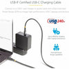 Cable de carga USB C de 240 W PD Cable de carga USB C de 240 W PD