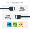 Cable de carga USB C de 240 W PD Cable de carga USB C de 240 W PD