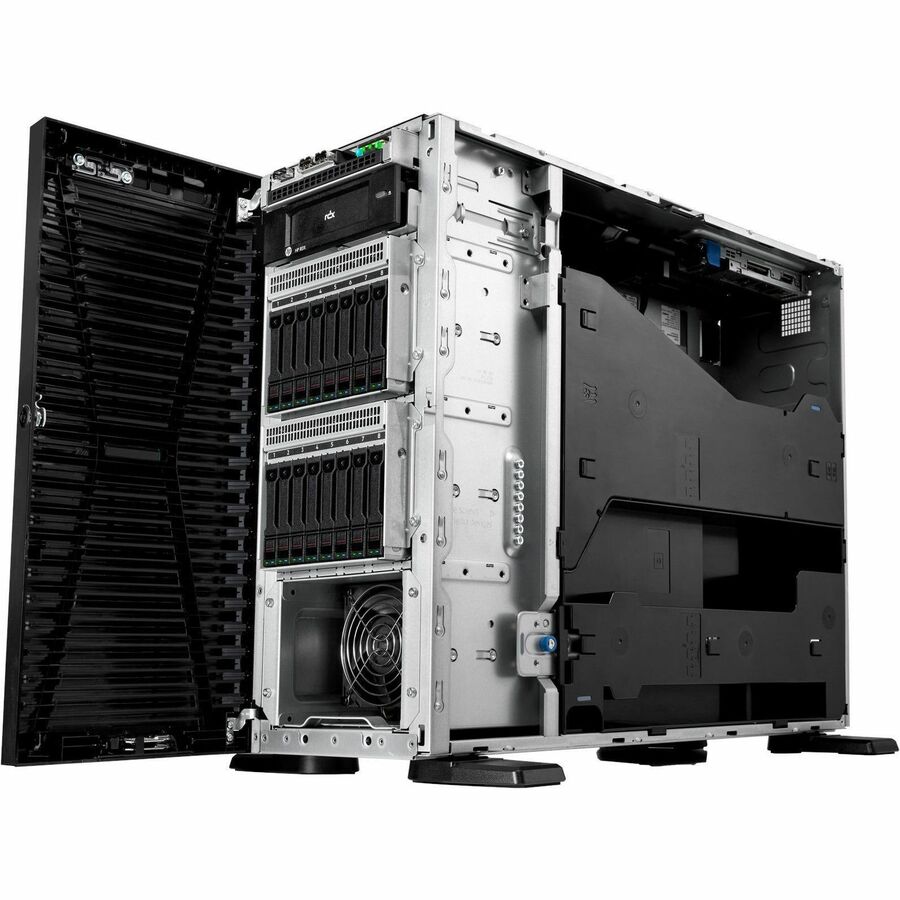 HPE SMART CHOICE ProLiant ML110 G11 4.5U Tower Server - 1 x Intel Xeon Silver 4514Y 2 GHz - 64 GB RAM - 1.92 TB SSD - (2 x 960GB) SSD Configuration - Serial ATA, Serial Attached SCSI (SAS) Controller