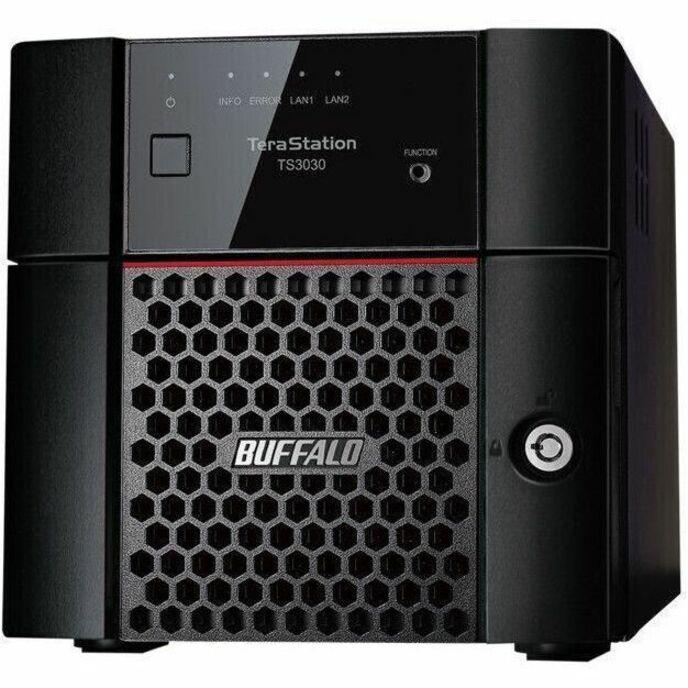 BUFFALO TeraStation 3230DN 2-Bay Secure SMB Desktop NAS 8TB (2x4TB) with Hard Drives Included