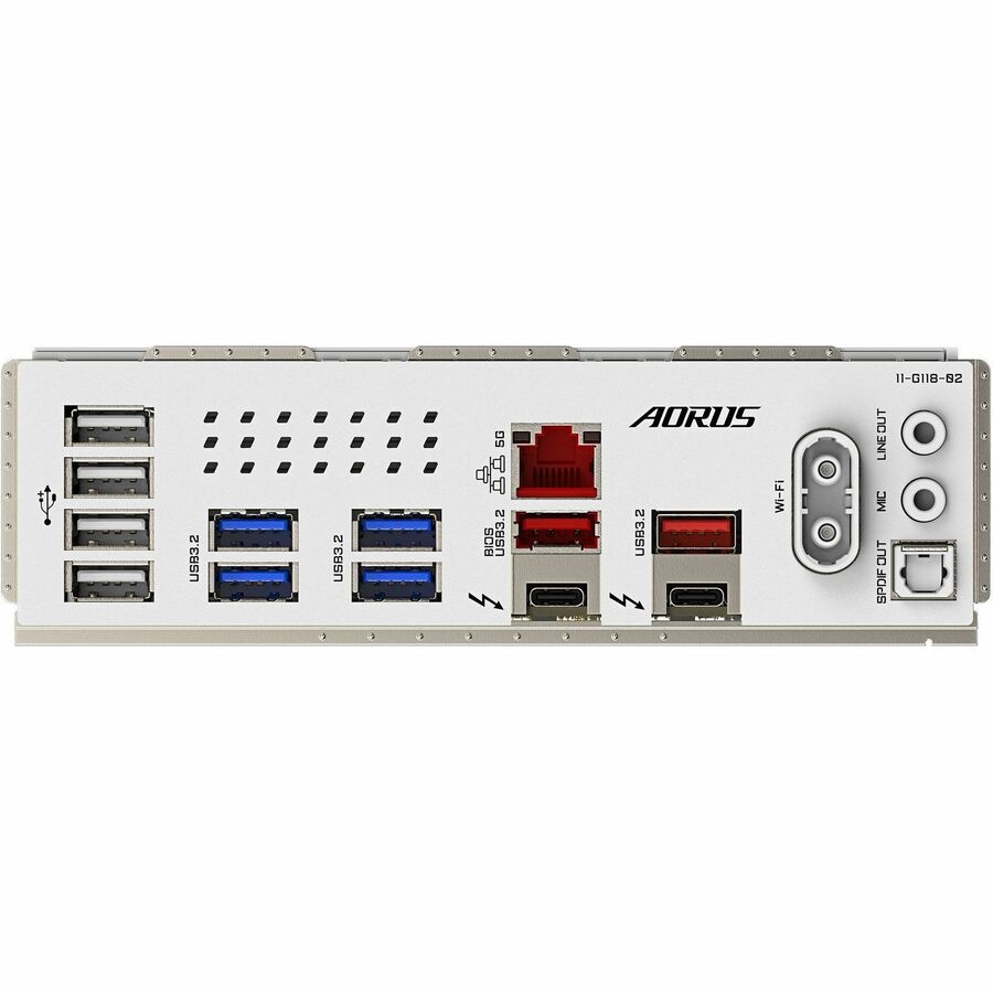 GIGABYTE Ultra Durable Z890 PRO ICE Gaming Desktop Motherboard - Intel Z890 Chipset - Socket LGA-1851 - ATX