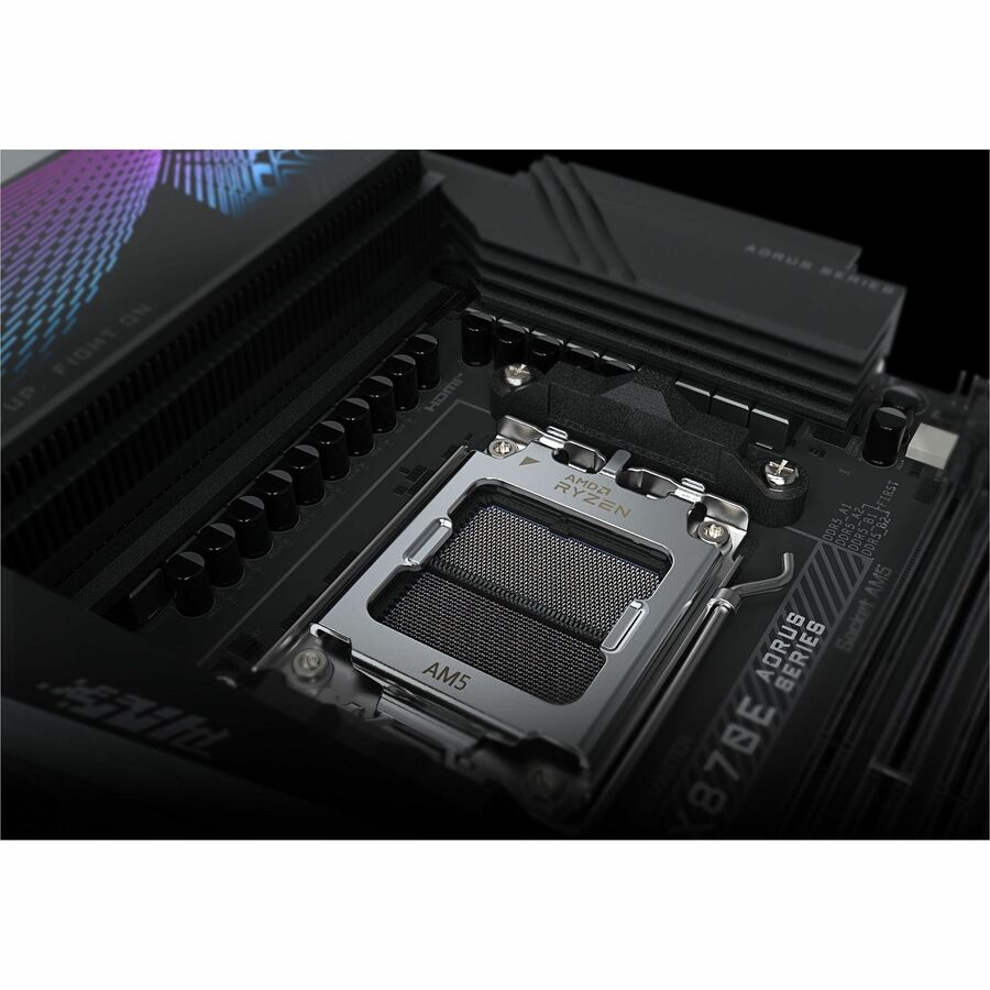 Aorus X870E AORUS MASTER Gaming Desktop Motherboard - AMD X870E Chipset - Socket AM5 - ATX