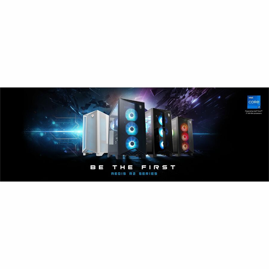 MSI Aegis R2 14th Aegis R2 C14NVZ9-1436US Gaming Desktop Computer - Intel Core i9 14th Gen i9-14900F - 64 GB - 2 TB SSD - Black