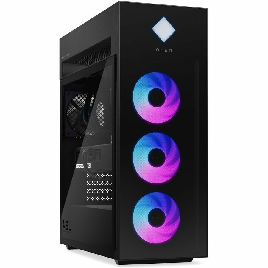 OMEN GT22-3000i GT22-3080 Gaming Desktop Computer - Intel Core Ultra 7 265K - 32 GB - 2 TB SSD - Tower - Black