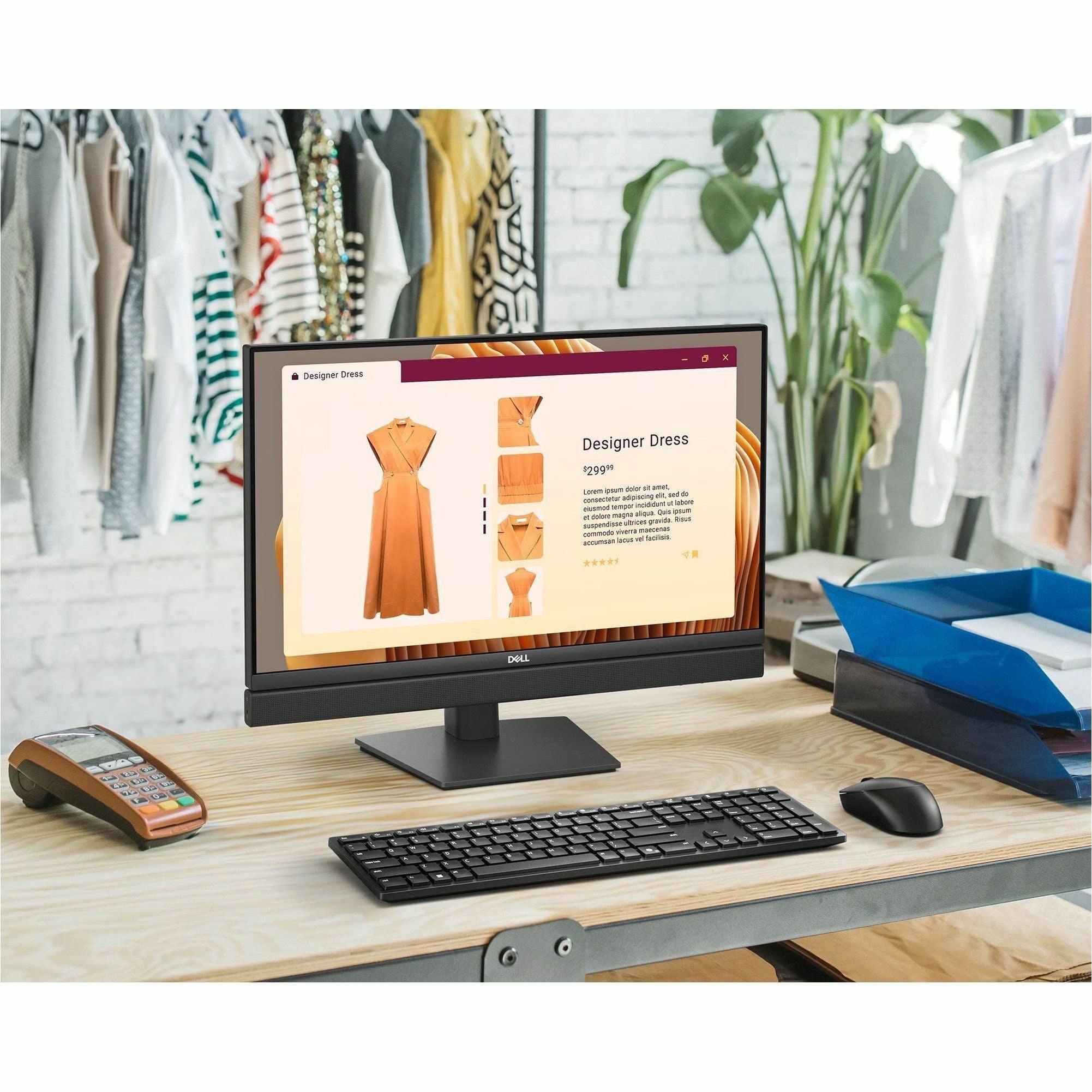 Dell Pro 24 QC24250 All-in-One Computer - Intel Core Ultra 7 265 - vPro Technology - 16 GB - 512 GB SSD - 23.8