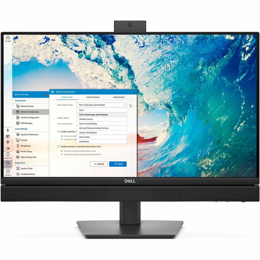 Dell Pro 24 QC24250 All-in-One Computer - Intel Core Ultra 7 265 - vPro Technology - 16 GB - 512 GB SSD - 23.8