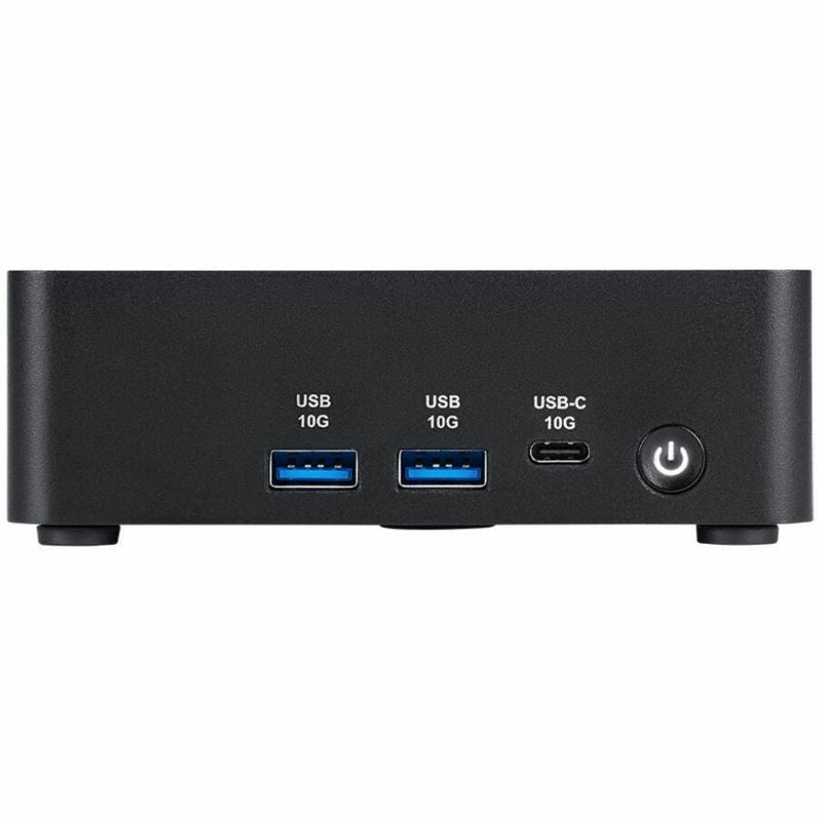 MSI Cubi NUC AI 1UMG-023BUS Barebone NUC Desktop Computer - Intel Core Ultra 7 155H - Mini PC - Black