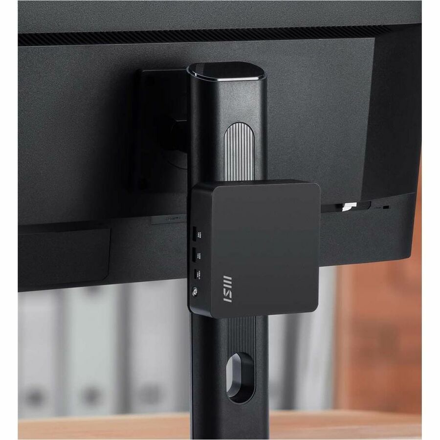 MSI Cubi NUC AI 1UMG-023BUS Barebone NUC Desktop Computer - Intel Core Ultra 7 155H - Mini PC - Black