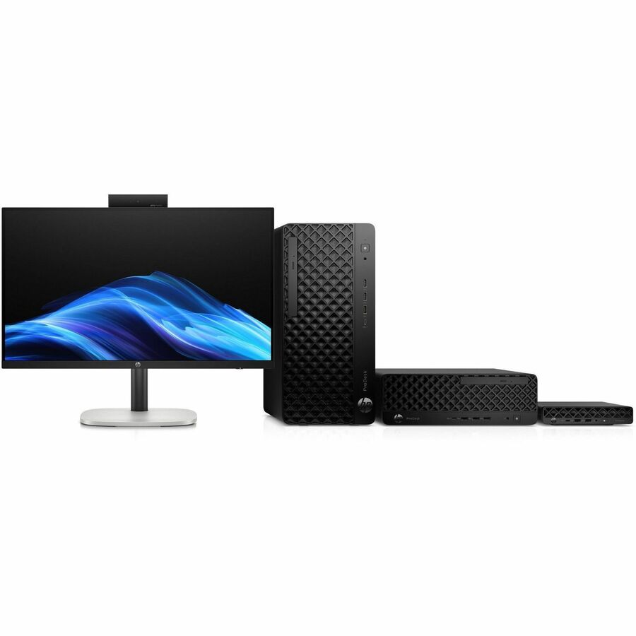 HP ProDesk 4 G1i Desktop Computer - Intel Core Ultra 7 15th Gen 265 - vPro Technology - 32 GB - 512 GB SSD - Small Form Factor - Jack Black - Smart Buy