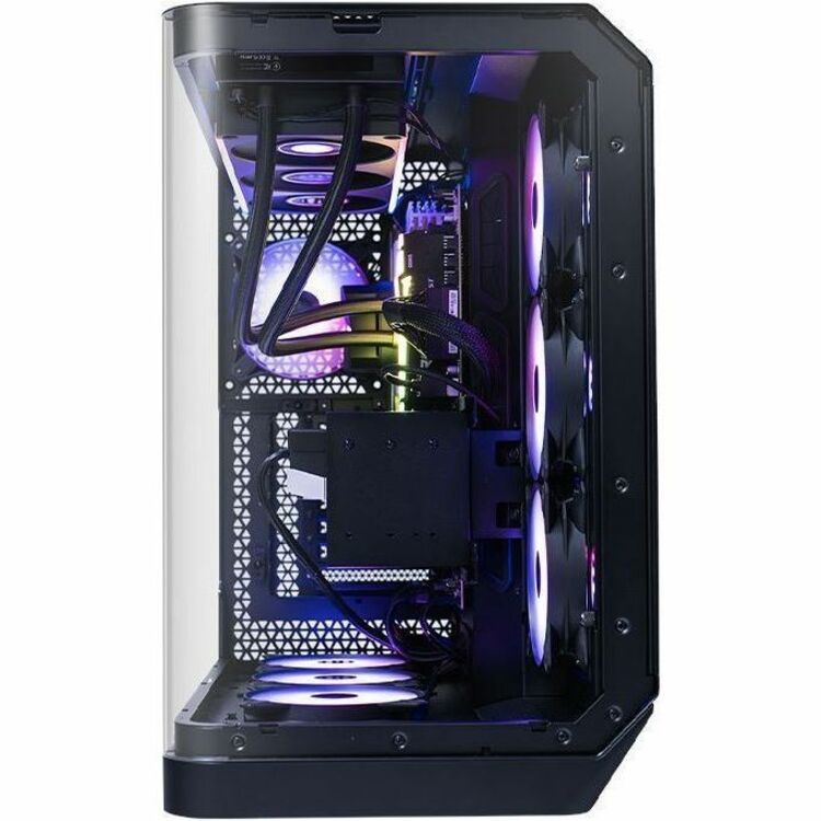 MSI Vision ZS Vision Elite ZS 9NVZ-1481US Gaming Desktop Computer - AMD Ryzen 9 9950X3D - 64 GB - 2 TB SSD - Black