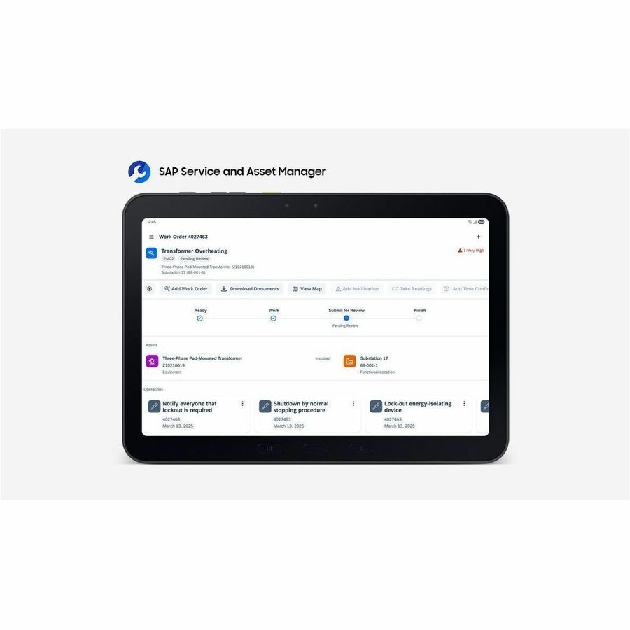 Samsung Galaxy Tab Active5 Pro Enterprise Edition Rugged Tablet - 10.1