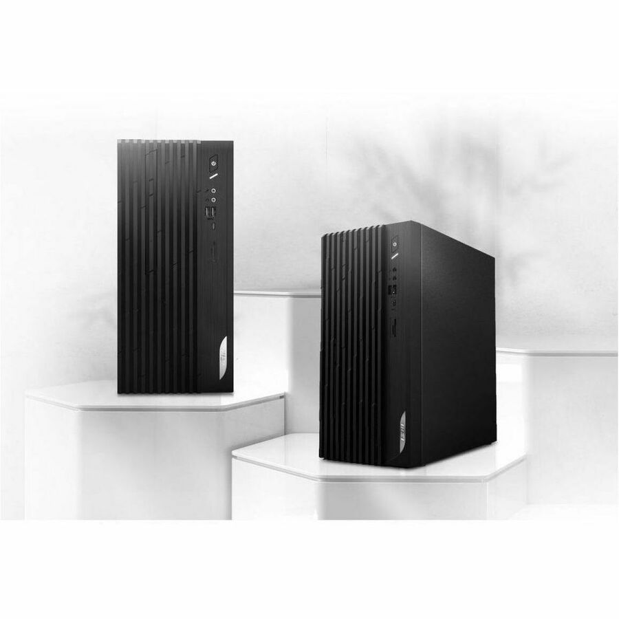 MSI PRO DP180 14th PRO DP180 14ANVL-1015US Desktop Computer - Intel Core i5 14th Gen i5-14400F - 16 GB - 1 TB SSD - Black