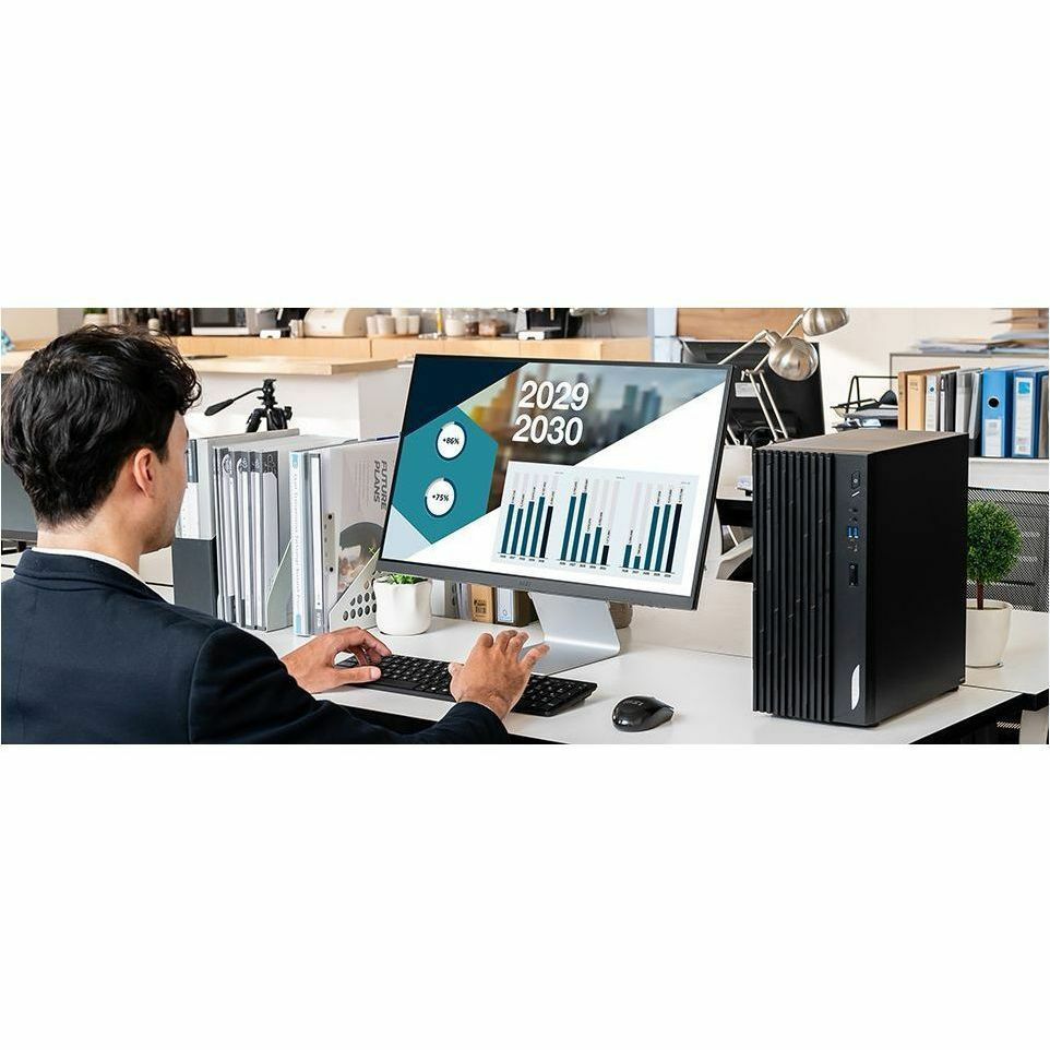 MSI PRO DP180 14th PRO DP180 14ANVL-1015US Desktop Computer - Intel Core i5 14th Gen i5-14400F - 16 GB - 1 TB SSD - Black