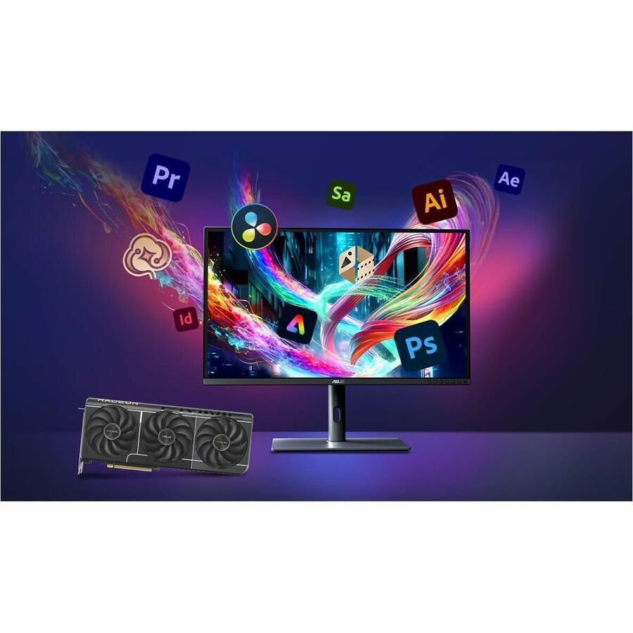 Asus AMD Radeon 9060 XT Graphic Card - 8 GB GDDR6