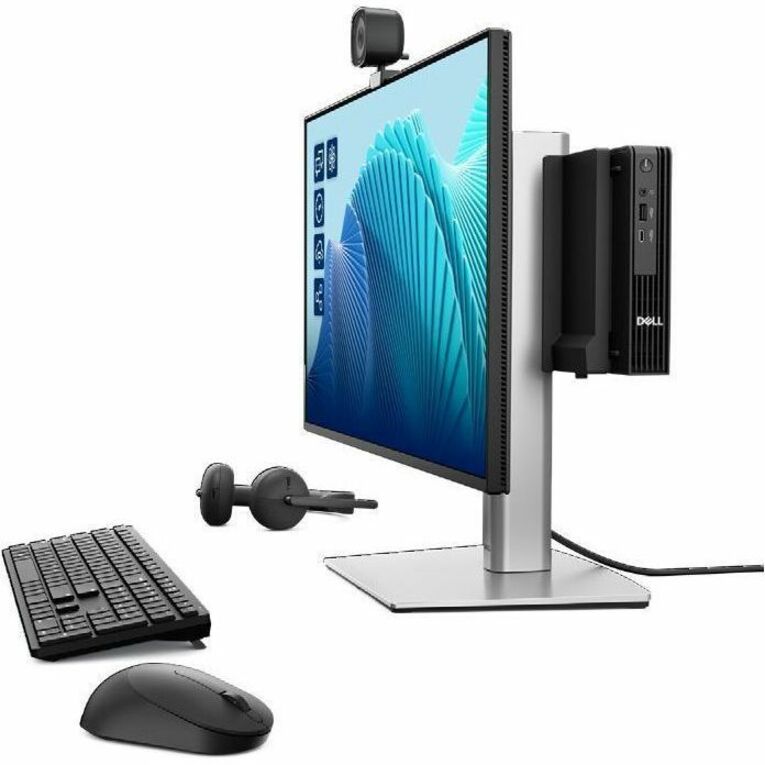 Dell Pro QBM1250 Desktop Computer - Intel Core Ultra 7 265 - vPro Technology - 16 GB - 256 GB SSD - Micro PC