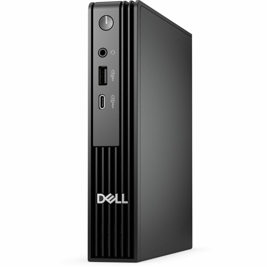 Dell Pro Micro QCM1250 Desktop Computer - Intel Core Ultra 7 265T - vPro Technology - 16 GB - 256 GB SSD - Micro PC