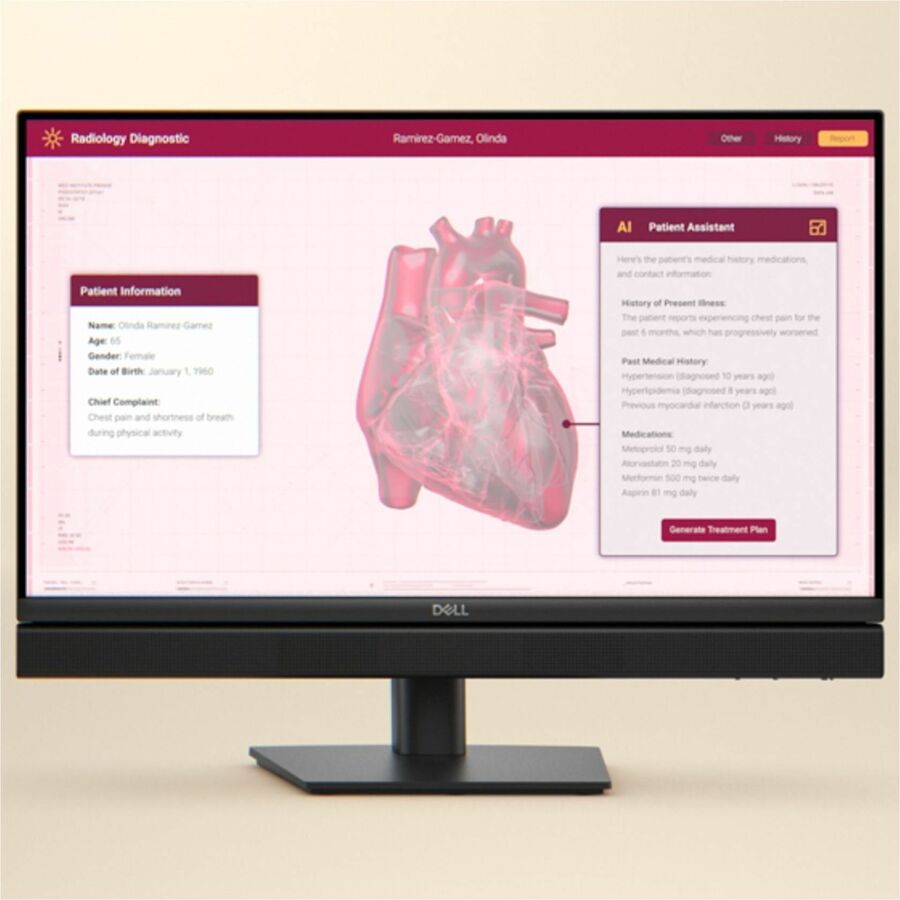 Dell Pro 24 QC24250 All-in-One Computer - Intel Core Ultra 5 245 - vPro Technology - 16 GB - 256 GB SSD - 23.8