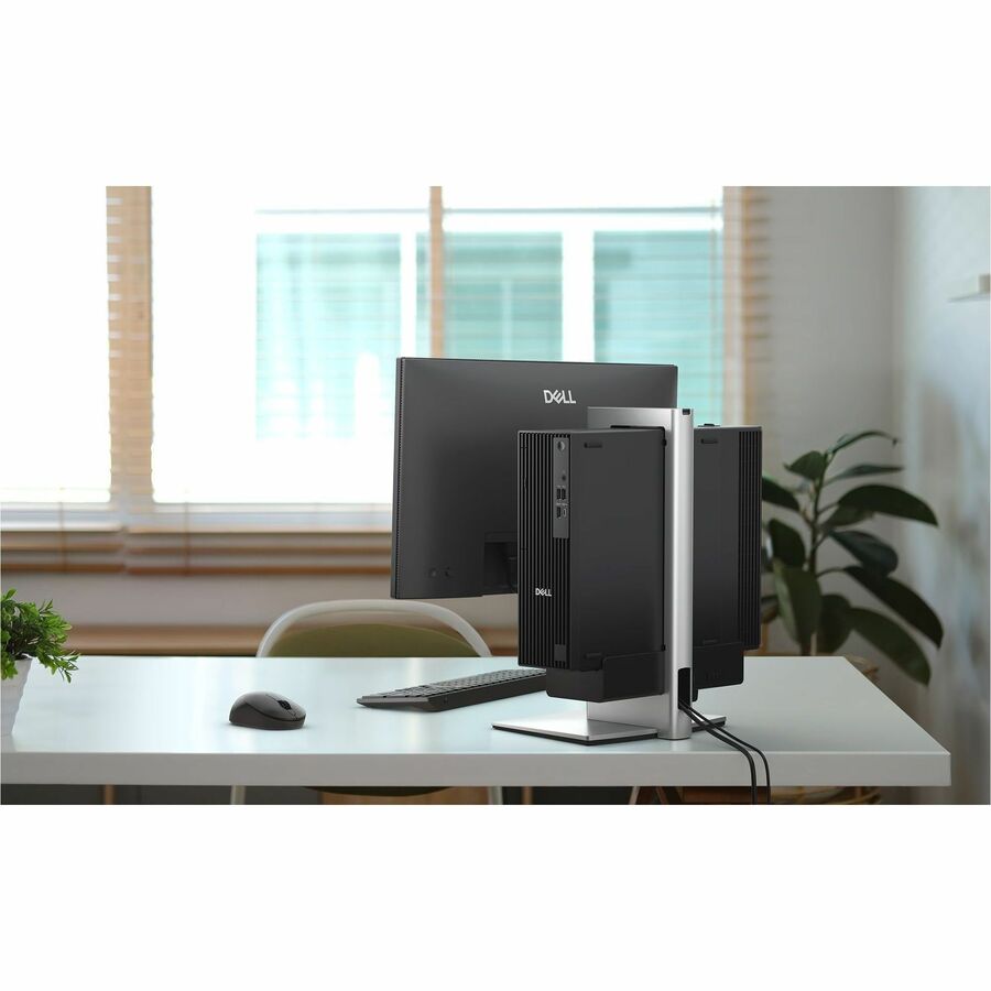 Dell Pro Slim Plus QBS1250 Desktop Computer - Intel Core Ultra 5 235 - 16 GB - 256 GB SSD - Slim PC - Standard Black