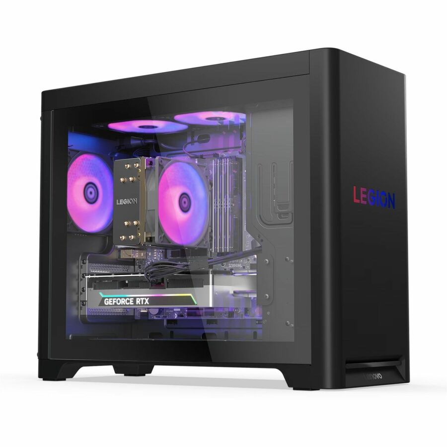 Lenovo Legion T5 30IAS10 90YA0073US Gaming Desktop Computer - Intel Core Ultra 7 265F - 16 GB - 1 TB SSD - Tower - Eclipse Black