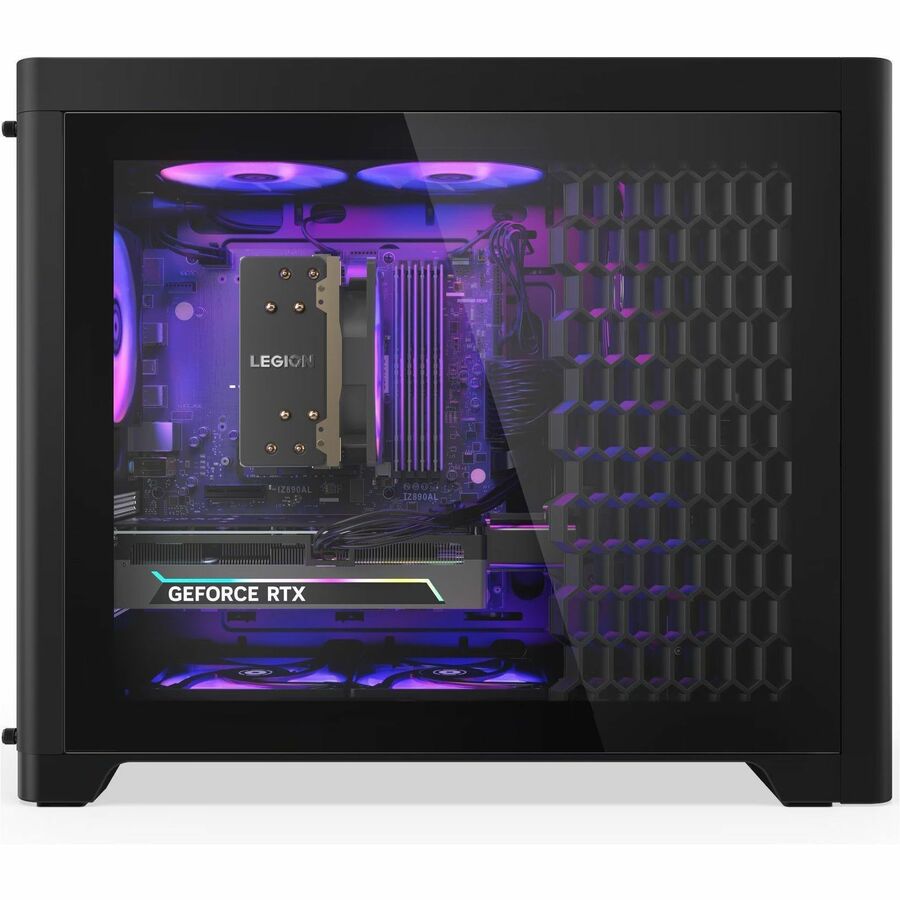 Lenovo Legion T5 30IAS10 90YA0073US Gaming Desktop Computer - Intel Core Ultra 7 265F - 16 GB - 1 TB SSD - Tower - Eclipse Black