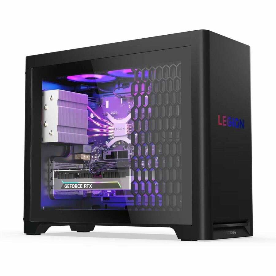 Lenovo Legion T5 30IAS10 90YA0073US Gaming Desktop Computer - Intel Core Ultra 7 265F - 16 GB - 1 TB SSD - Tower - Eclipse Black