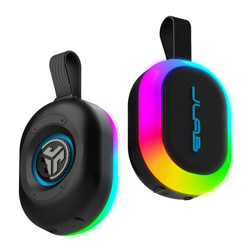 JLab Pop Party Bluetooth Portable Speaker - Black