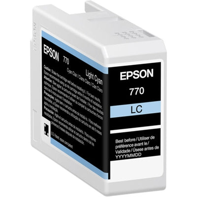 Epson UltraChrome PRO 770 Original Inkjet Ink Cartridge - Light Cyan Pack