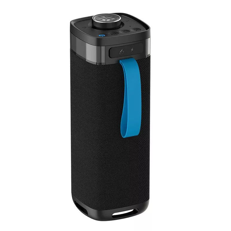 JLab JBuds Party Portable Speaker - Black: Waterproof, Bluetooth, LED Light, USB-C Charging