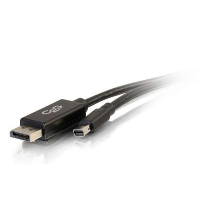 Cable Mini DP a DP de 6', color negro